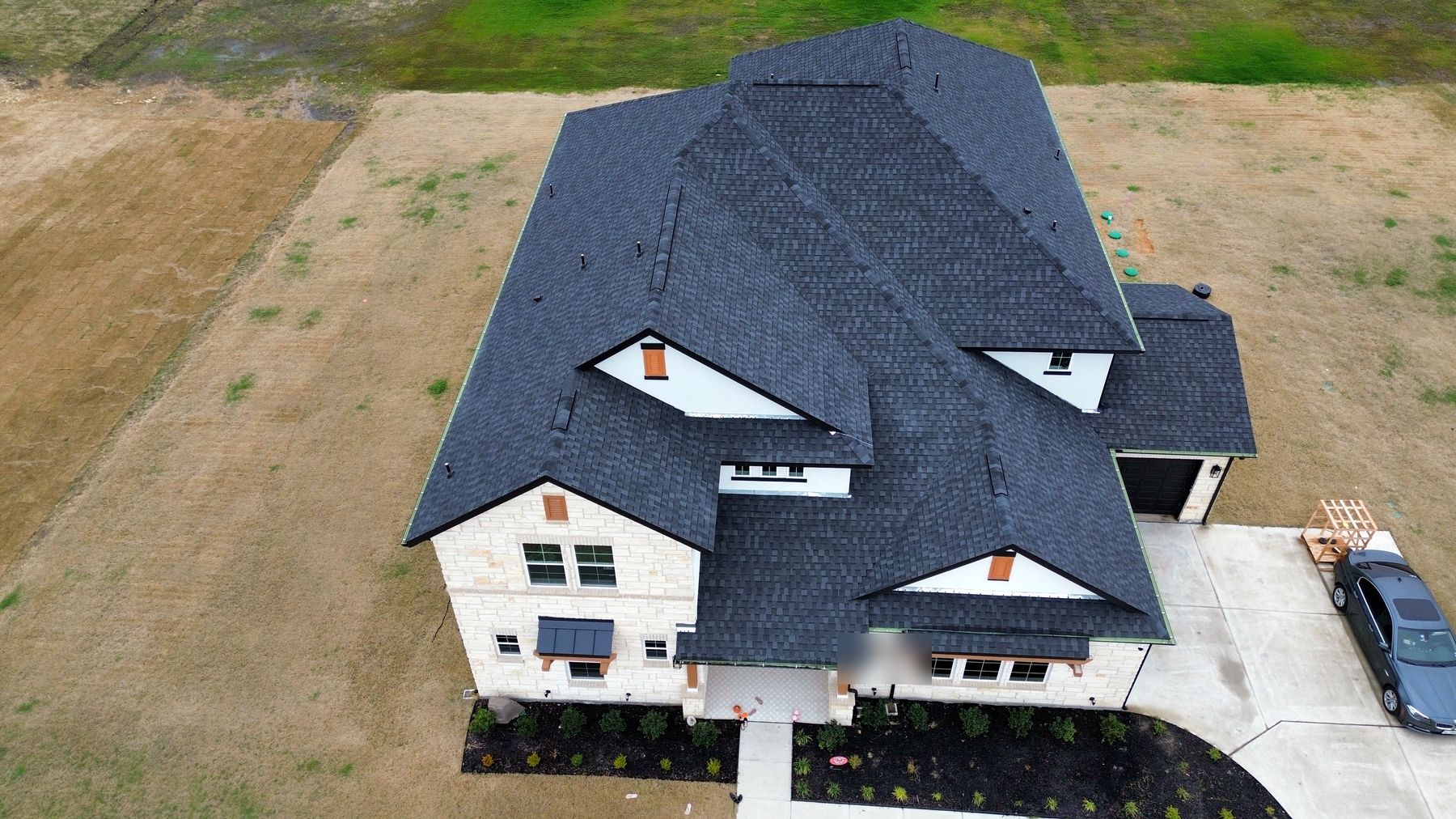 New roof on a Dallas–Fort Worth home